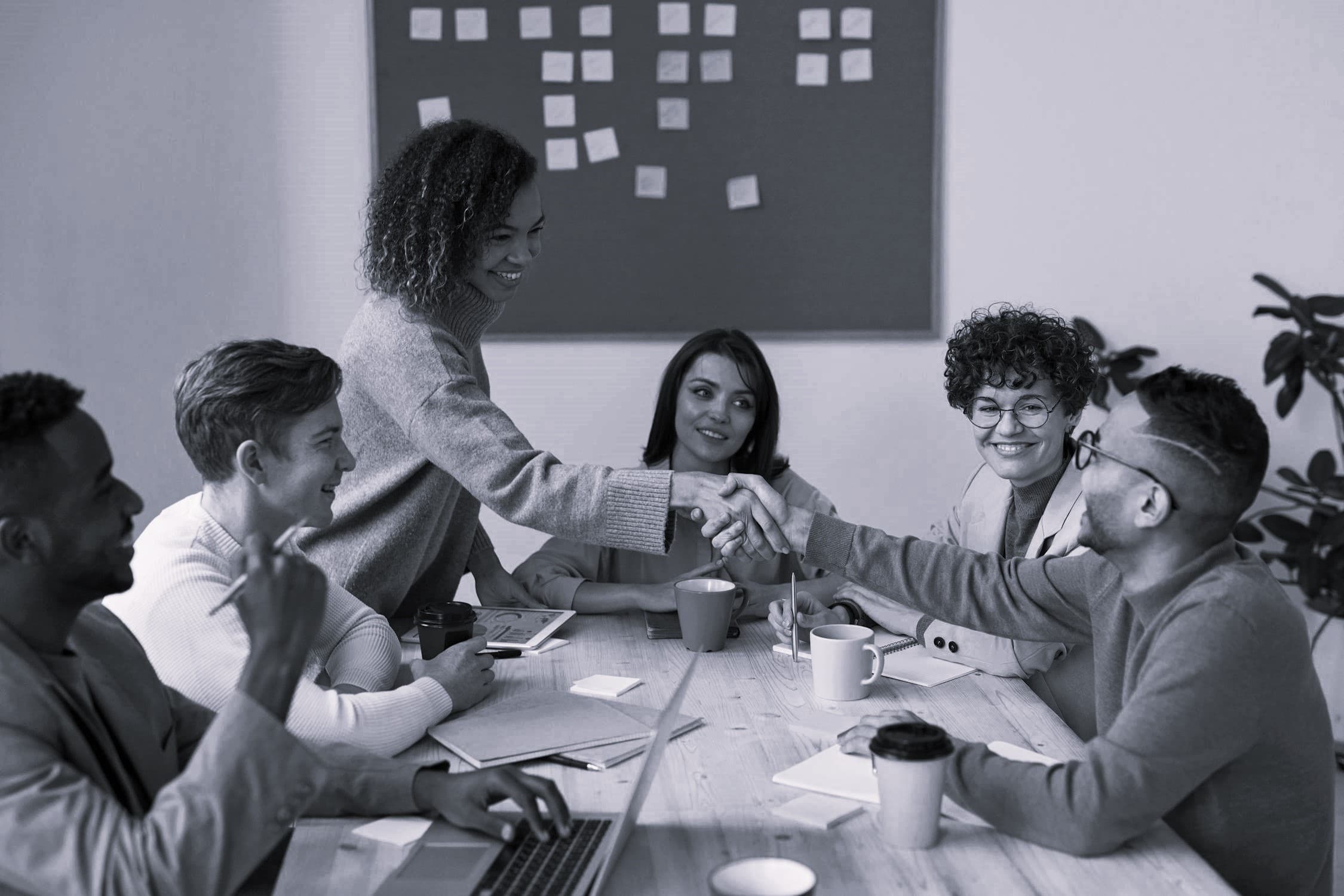 Team working together